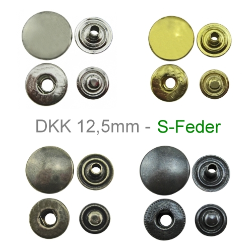 Druckknöpfe 12,5mm-S Druckknöpfe 12,5mm-S